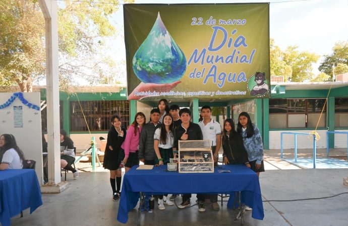 Conmemoran el Día Mundial del Agua con exposición y concientización