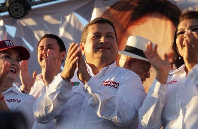 “Estamos en una campaña ganadora y a 40 días de la elección hemos logrado el respaldo ciudadano”: Jacobo Mendoza