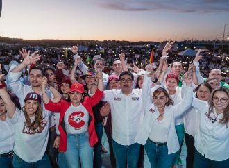 Celida y Froylán apoyan a candidatos de la 4T en el norte del estado