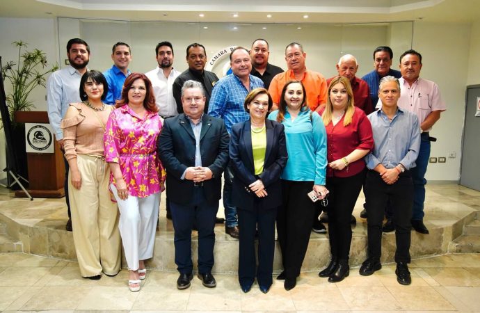 María Dolores Del Río y CANACO unen esfuerzos para fortalecer la economía de Hermosillo