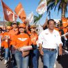 Intensa actividad en Hermosillo de la fórmula naranja al Senado de la República
