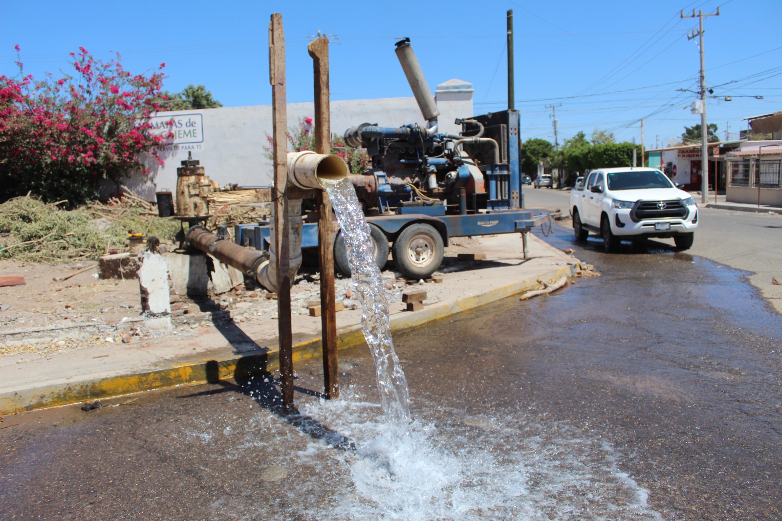 Prueba de Aforo en Pozo "Huamantla" de OOMAPAS de Cajeme - INFOSON