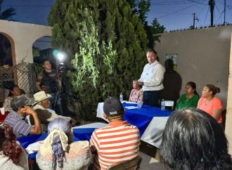 En la Café Combate, vecinos agradecen a “El Borrego” Gándara la regularización