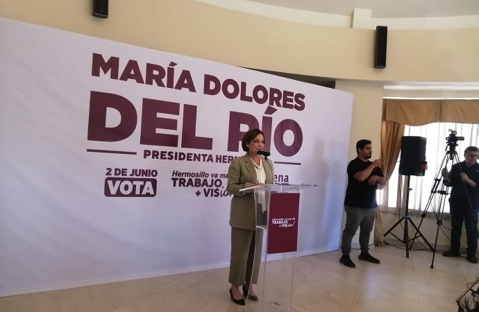 Más 14 mil hermosillenses respaldaron la candidatura de María Dolores del Río
