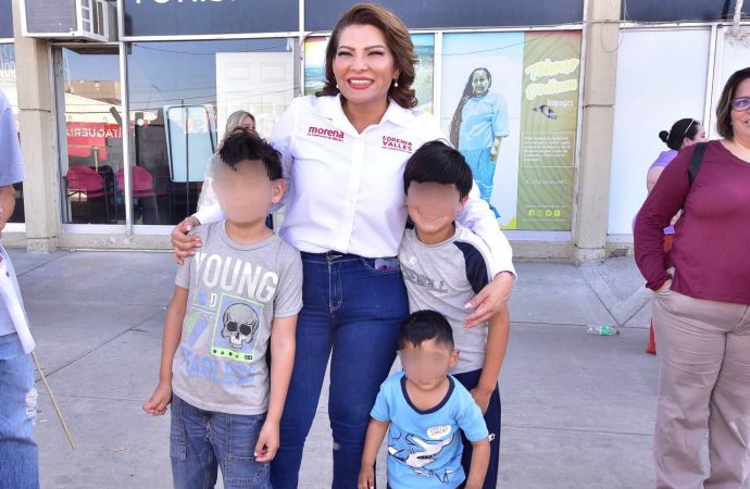 Con Morena las niñas y los niños seguirán tendiendo bienestar: Lorenia Valles