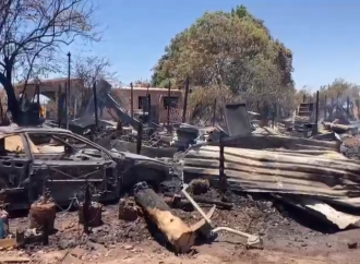 Tragedia en Pueblo Yaqui familias pierden su patrimonio y mujer pierde la vida