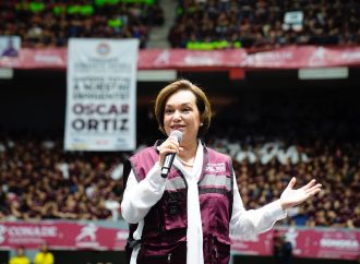 Mi gobierno garantizará que todo el esfuerzo de los trabajadores regrese en beneficio para ellos, no para unos cuantos: María Dolores del Río