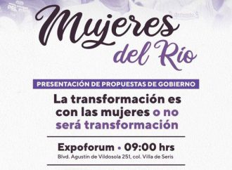 Presenta María Dolores del Río su propuesta a mujeres de Hermosillo