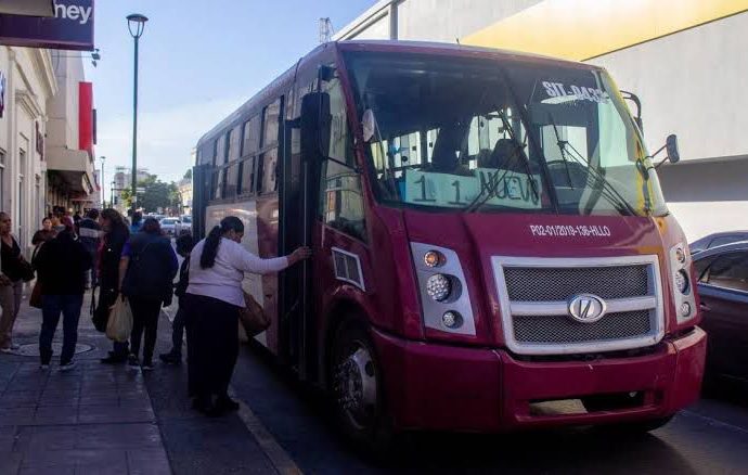 Unidades del transporte público retoman operaciones en Hermosillo tras paro de labores