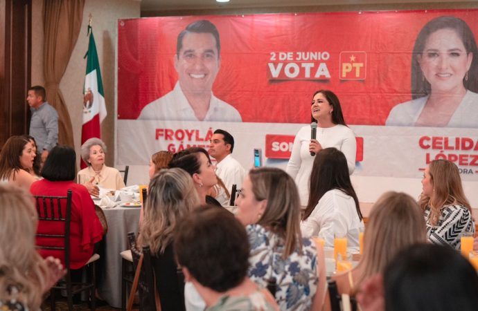 Las mujeres de Hermosillo son parte del Plan C de Celida y Froylán