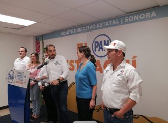 “Xóchitl va empatada con Sheinbaum y vamos a ganar”, asegura Marko Cortés en Sonora