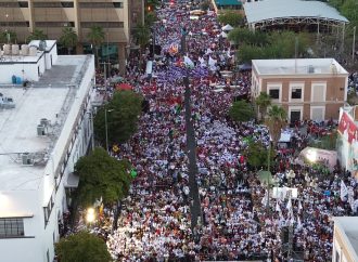 Sheinbaum se compromete con Hermosillo en un cierre histórico ante 20 mil personas