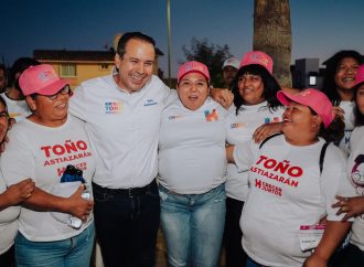 Llama Toño Astiazarán a votar por el mejor Hermosillo de la historia para las mujeres