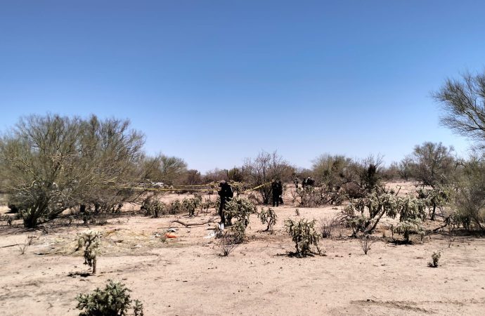 Madres Buscadoras encuentras restos humanos en Hermosillo