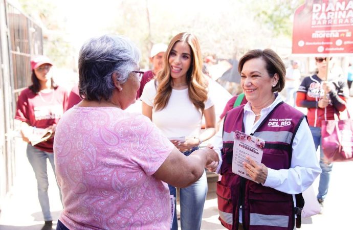 Este 2 de Junio, desde la periferia hasta el centro, la transformación llegará a Hermosillo con María Dolores Del Río