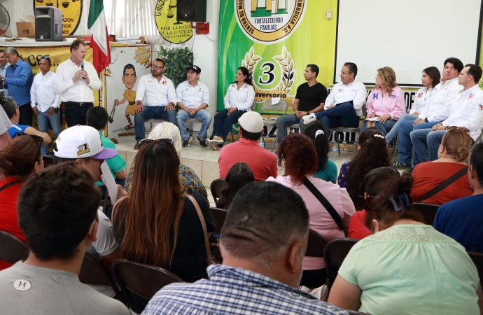 Reconoce Unión de Usuarios tarifa social de “El Borrego Gándara” en agua y alumbrado