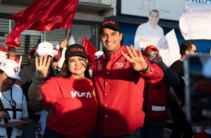 Los trabajadores de San Luis Río Colorado cierran filas para lograr el Plan C con Celida y Froylán