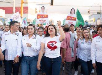 Vamos a ganar contundentemente porque la 4T todavía tiene mucho que dar al sur de Sonora: Celida López