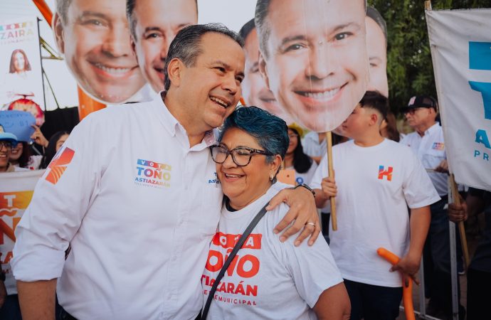 En equipo con la gente seguiran los cambios para transformar a Hermosillo: Toño Astiazarán