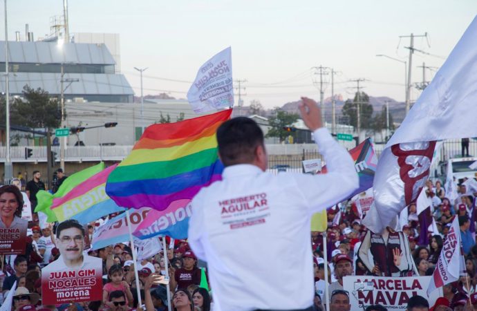 Llegó la hora, este 2 de junio mandaremos al “basurero de la historia” a los corruptos del PRIAN: Heriberto Aguilar