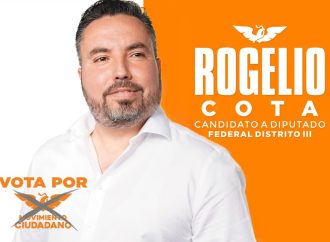 Llama Rogelio Cota a votar todo por Movimiento Ciudadano