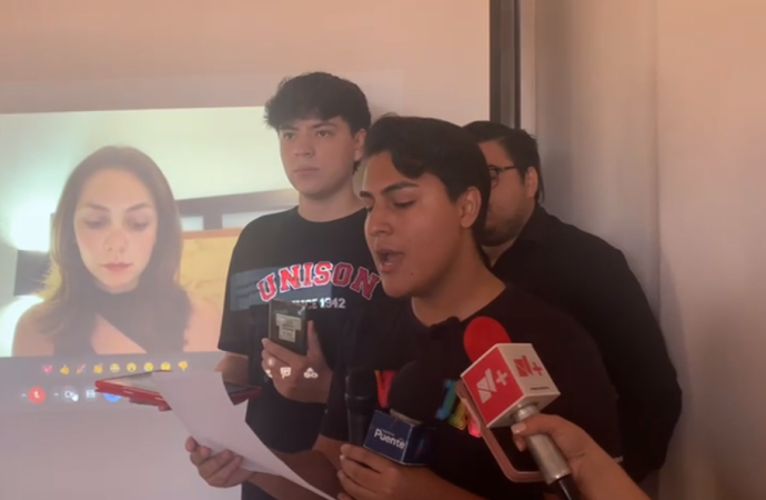 Estudiantes de la Unison denuncian represalias de la Rectora Plancarte