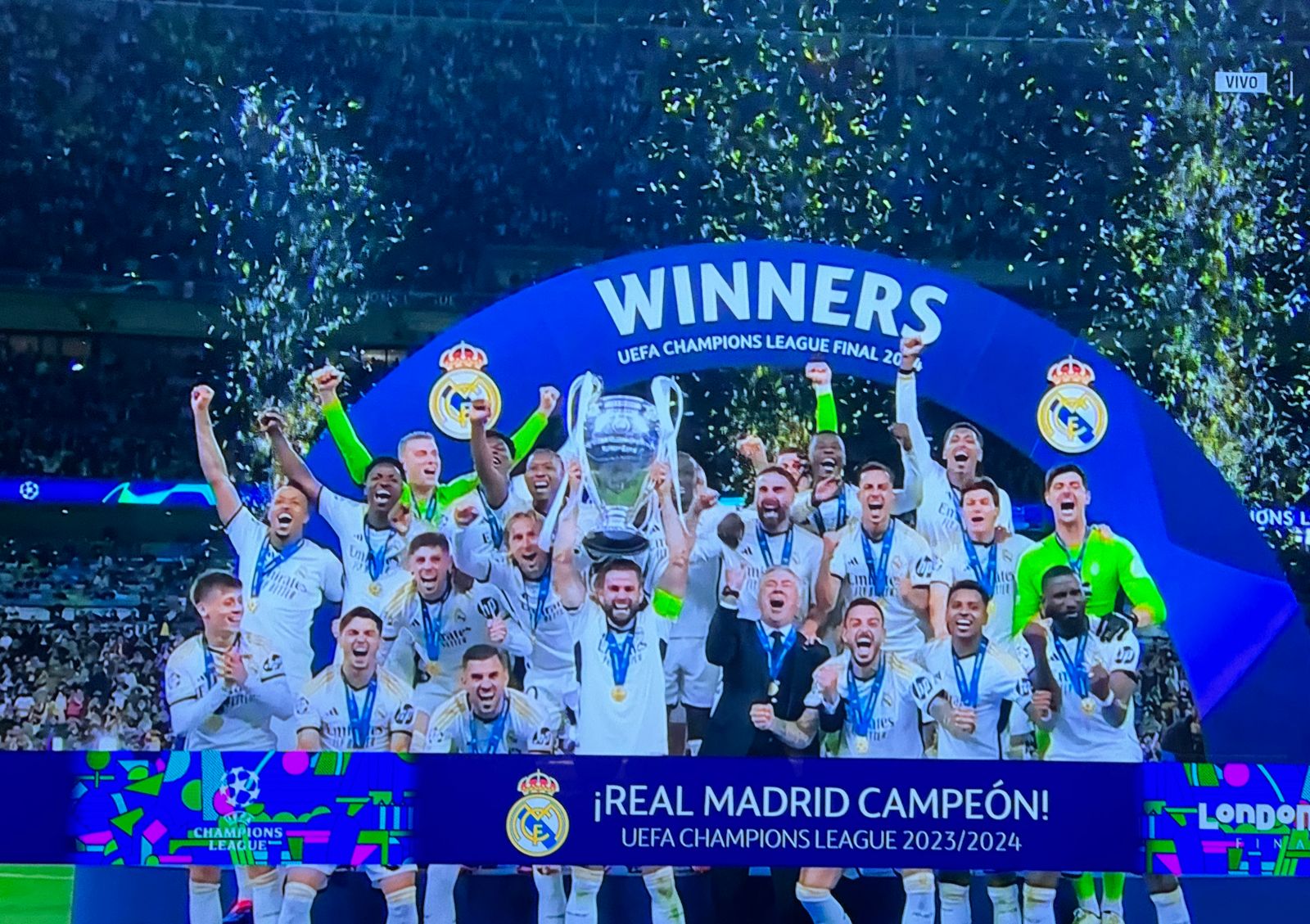 El Real Madrid conquista su 15ª Champions: El Rey de Europa - INFOSON