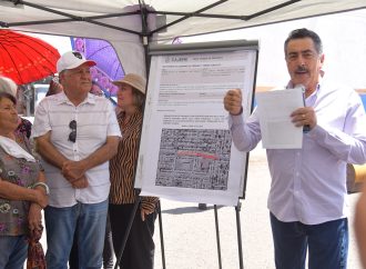 Pone en marcha Lamarque Cano obras de pavimentación en Colonia Primavera, Villas del Rey y Esperanza Ejidal