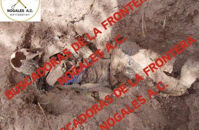 Localizan restos humanos en narco-fosa de Nogales
