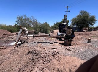 Se realizó aforo de nueva fuente de abastecimiento de agua en Cajeme