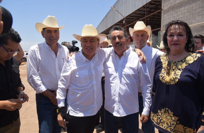 Reconoce gobernador Durazo trabajo y reelección del Alcalde de Cajeme