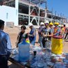 Atienden a trabajadores de la construcción con Tercera Jornada de Hidratación en Navojoa