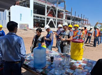 Atienden a trabajadores de la construcción con Tercera Jornada de Hidratación en Navojoa