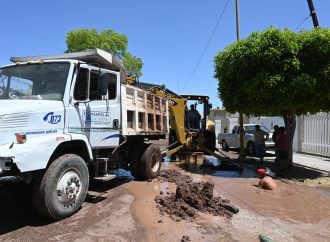 Oomapas de Cajeme anuncia trabajos de reparación y suspensión de servicio de agua