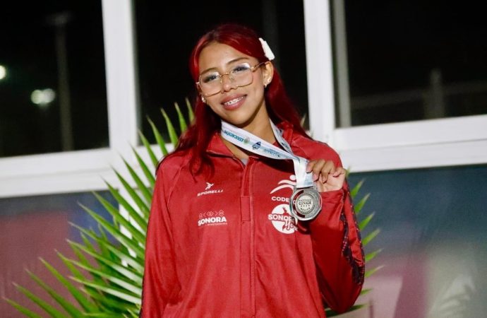 Gana alumna de Cobach Sonora medallas de plata y bronce en Juegos Nacionales Conade