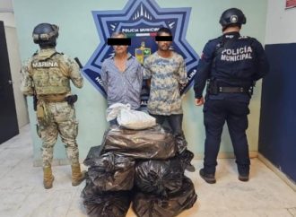 SSPM y Marina sacan de las calles bolsas de Marihuana y Cristal