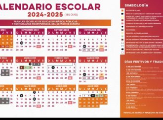 Presentan calendario escolar 2024-2025