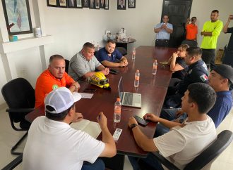 Se despliegan brigadas a Naco para atender incendio forestal