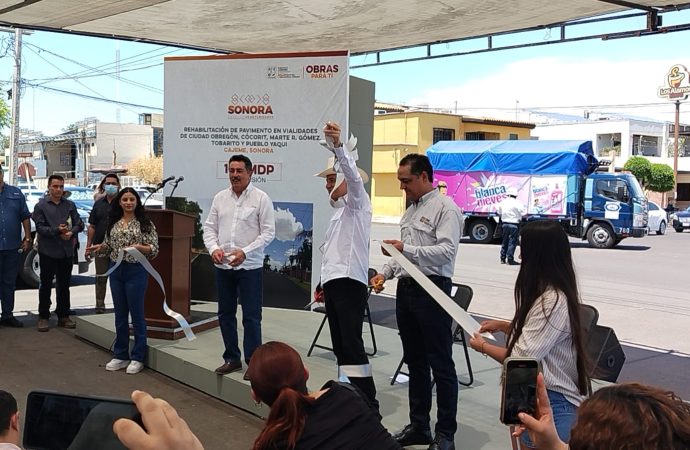 Productiva gira de trabajo de Alfonso Durazo por Cajeme