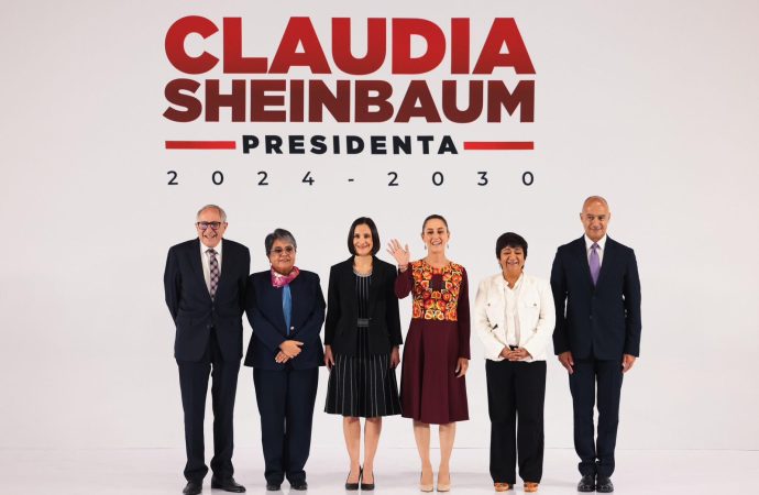 “Este es el gran equipo que presentamos hoy”: Claudia Sheinbaum anuncia segunda parte de su gabinete