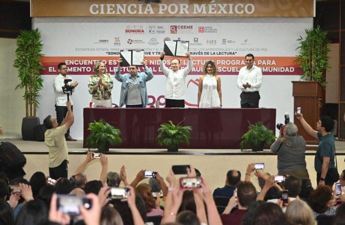 Inaugura Gobernador Durazo Encuentro Estatal de Nidos de Lectura