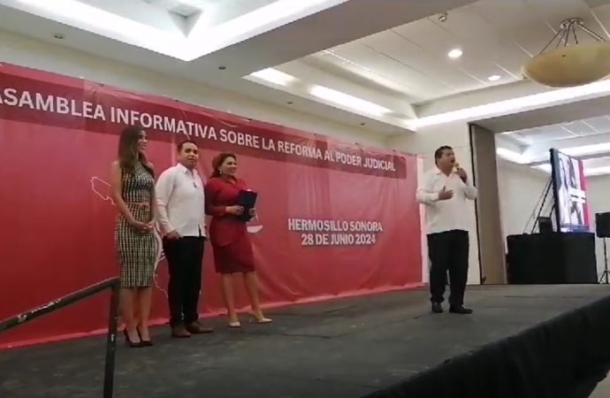 Realizan la primer asamblea informativa sobre las reformas al Poder Judicial Federal