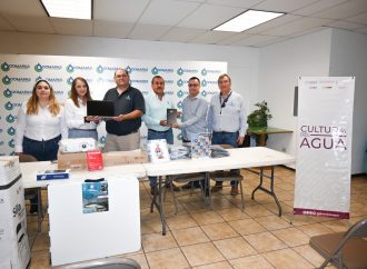 Entrega Conagua equipos de apoyo para espacio de cultura de agua de OOMAPASC