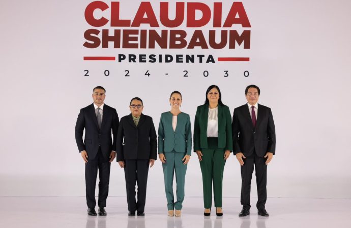 “Son mujeres y hombres honestos y profesionales”: Claudia Sheinbaum presenta a próximos Secretarios de Gobernación, Educación, Bienestar y Seguridad