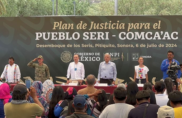 Sheinbaum compromete la construcción de más caminos rurales en su visita a Sonora