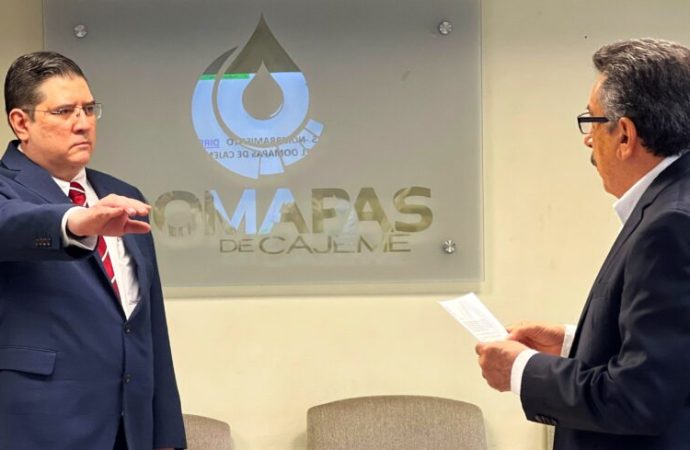 Tiene OOMAPAS de Cajeme nuevo director general