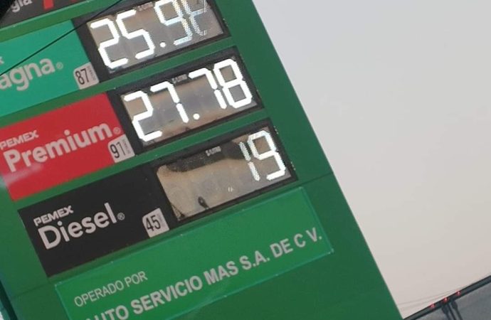 El precio de gasolina se debe a los mercados internacionales