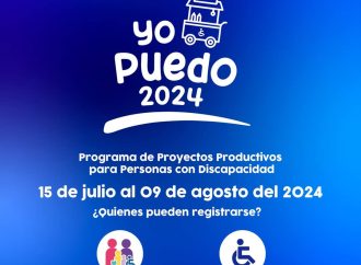 Invitan a participar en el programa “Yo Puedo” 2024 para personas con discapacidad