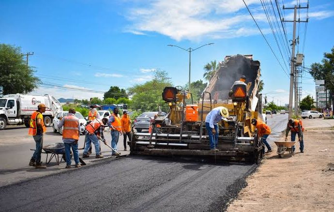 Invierten 40 MDP en bacheo en Hermosillo