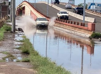 Lluvias en Cajeme dejan solo encharcamientos